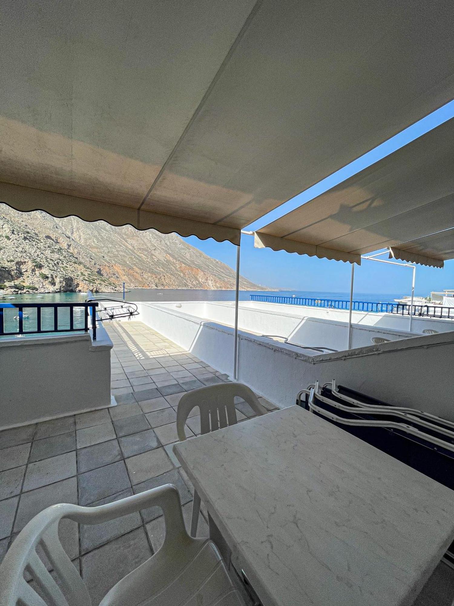 Hotel The Blue House Loutro Exteriér fotografie