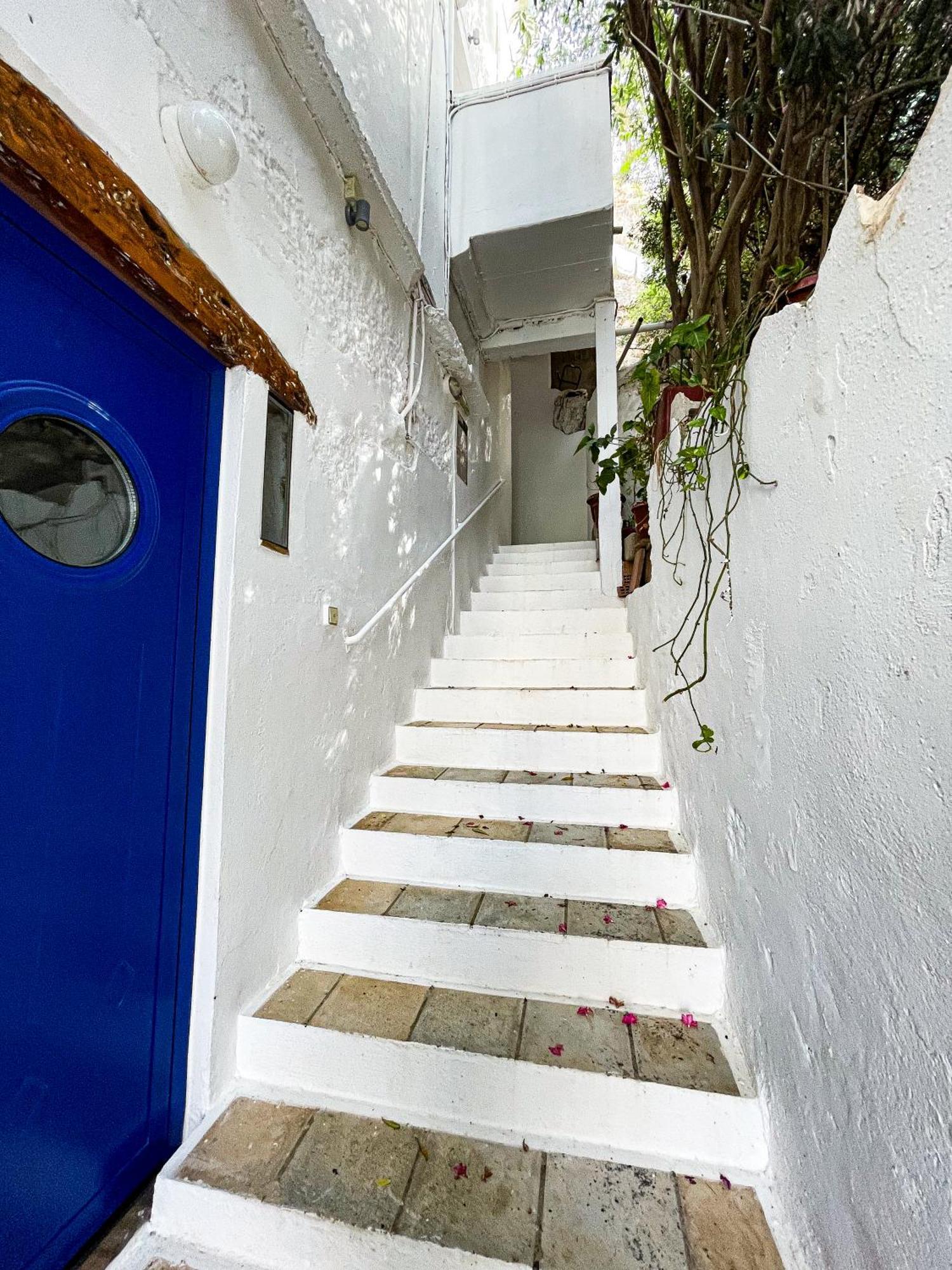 Hotel The Blue House Loutro Exteriér fotografie